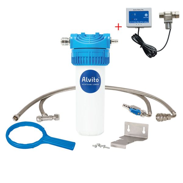 Alvito Einbau-Wasserfilter Safe mit Aqua-Stop