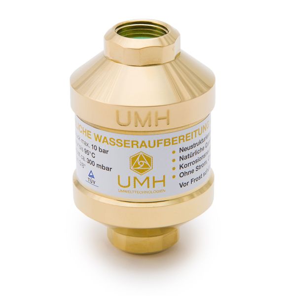 UMH Pure Gold Wasserwirbler und Vitalisierer - Quellwasserstruktur
