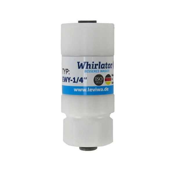 Whirlator EWY-1/4" Verwirbler für 6,4 mm Kunststoffschlauch