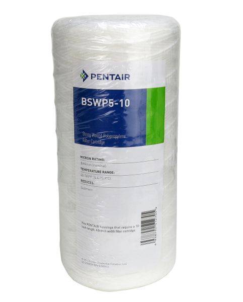 Pentair / Pentek BSWP5-10 Sediment 10" BB 5 µm gewickelt Wasserfilter