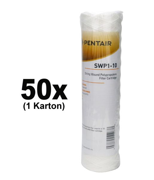 50x Pentair / Pentek SWP1P10 Sediment Wickel 10 Zoll 1 µm SWP1-10